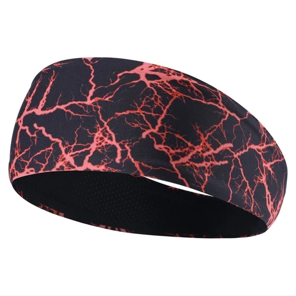 Camo Headband Stretch Sports Yoga Gym Hair Band Wrap Sweatband for Women Men US